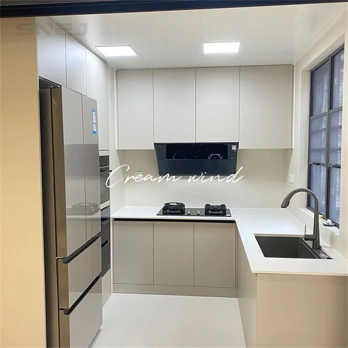 جدید کچن کریم کیبنٹ